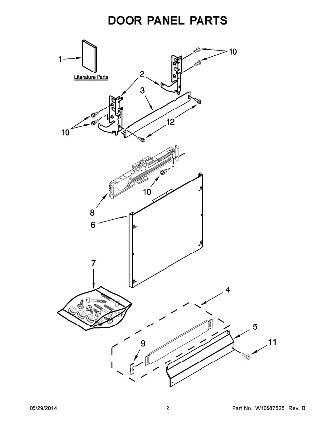 Diagram for IUD8500BX0