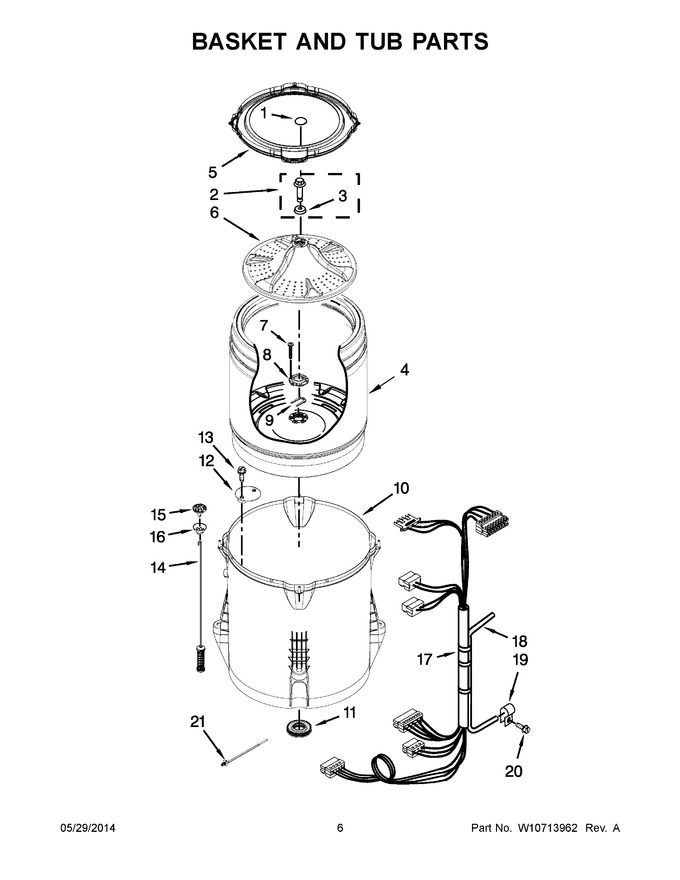 Diagram for WTW4900BW1