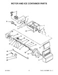 Diagram for 06 - Motor And Ice Container Parts