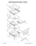 Diagram for 04 - Refrigerator Shelf Parts