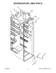 Diagram for 03 - Refrigerator Liner Parts