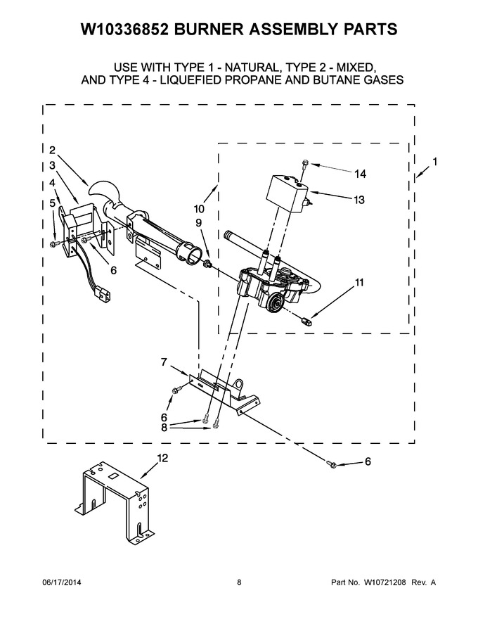 Diagram for WGD5000DW1