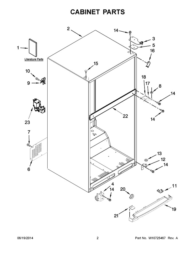 Diagram for WRT371SZBW01
