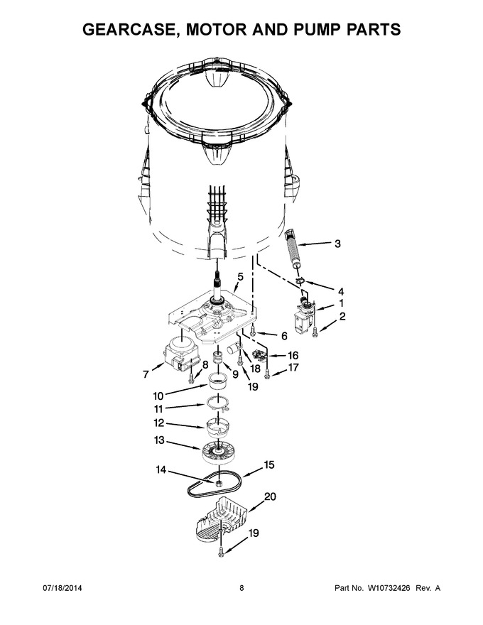 Diagram for CAW12444DW1