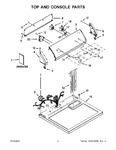 Diagram for 02 - Top And Console Parts