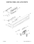Diagram for 03 - Control Panel And Latch Parts