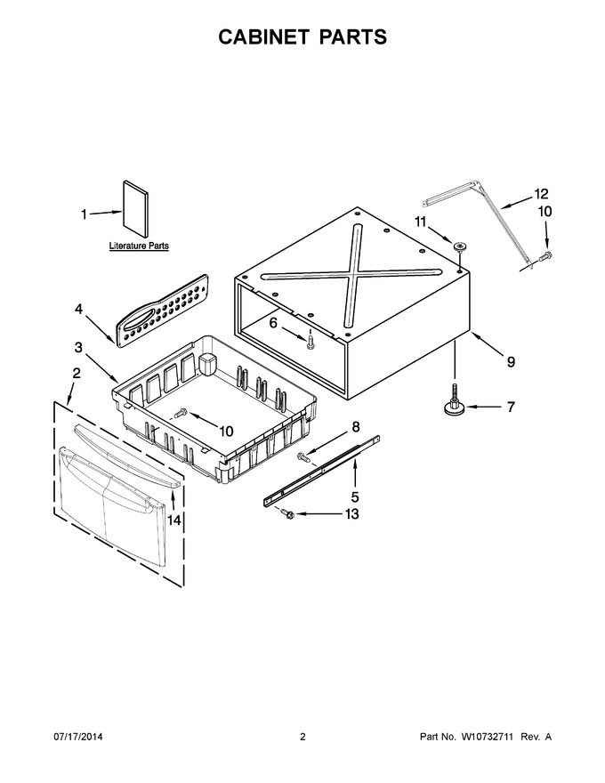 Diagram for XHPW155DW0