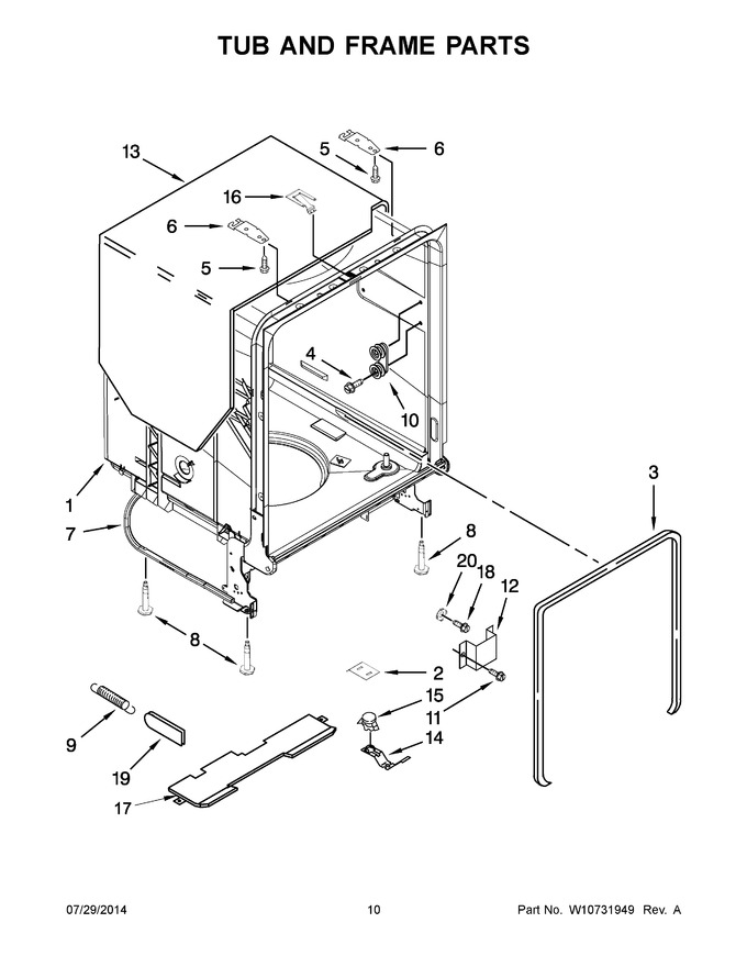 Diagram for WDF540PADT0