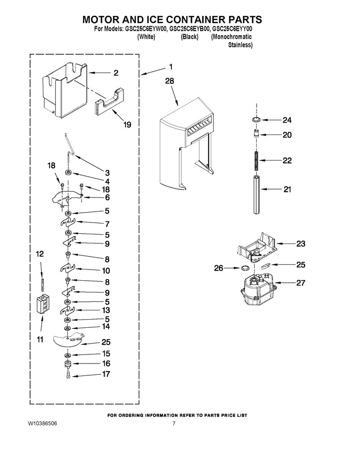 Diagram for GSC25C6EYW00