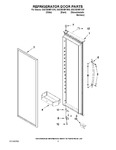 Diagram for 06 - Refrigerator Door Parts
