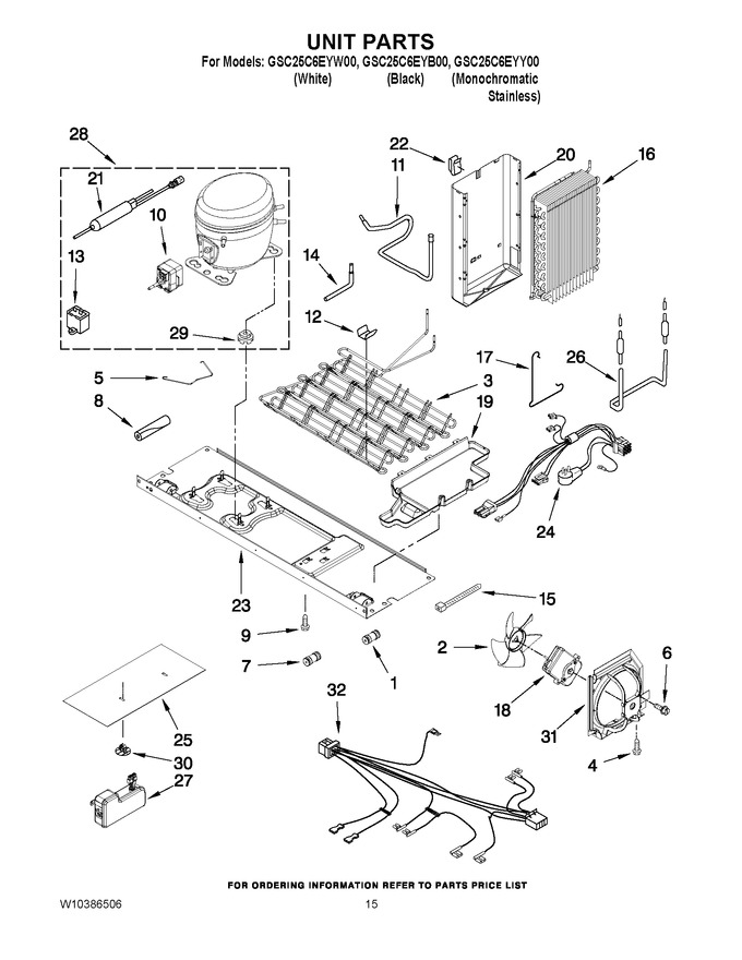 Diagram for GSC25C6EYB00