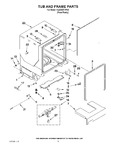 Diagram for 05 - Tub And Frame Parts