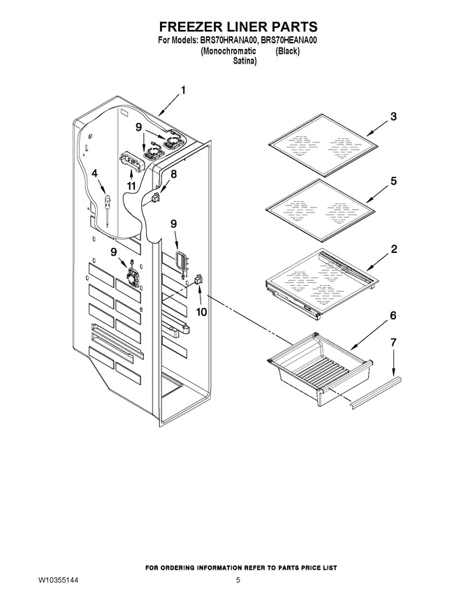 Diagram for BRS70HEANA00