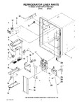 Diagram for 02 - Refrigerator Liner Parts