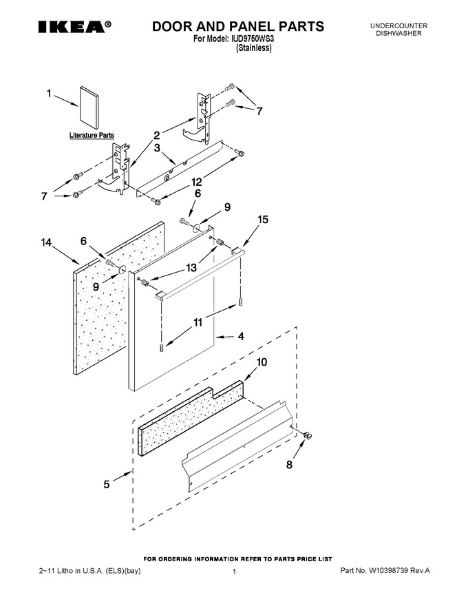 Diagram for IUD9750WS3