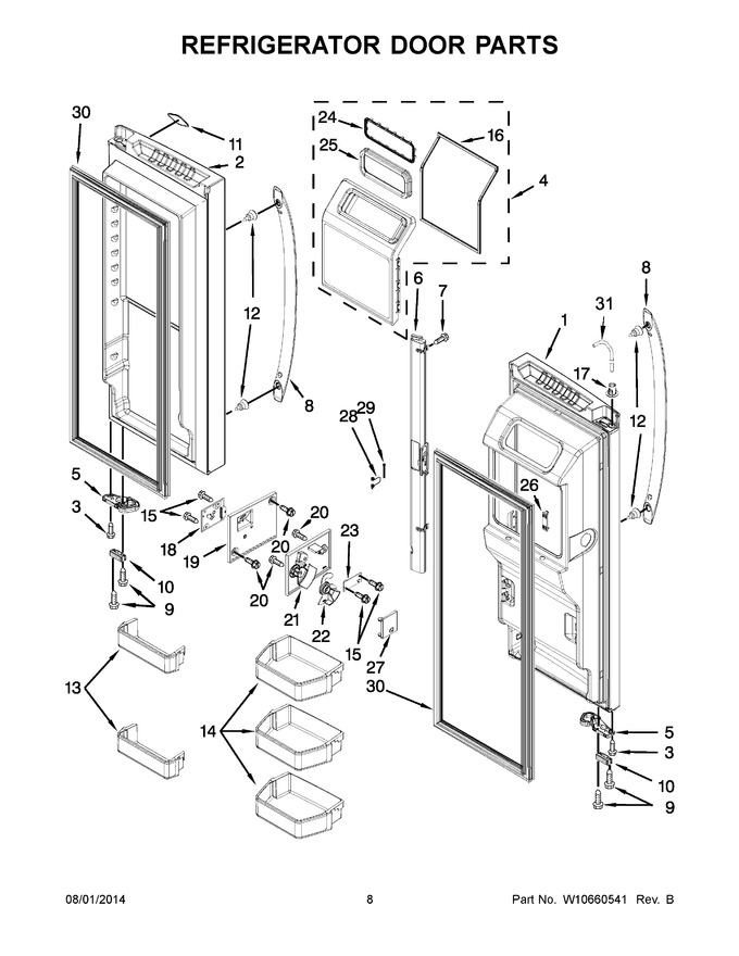 Diagram for WRF989SDAM03