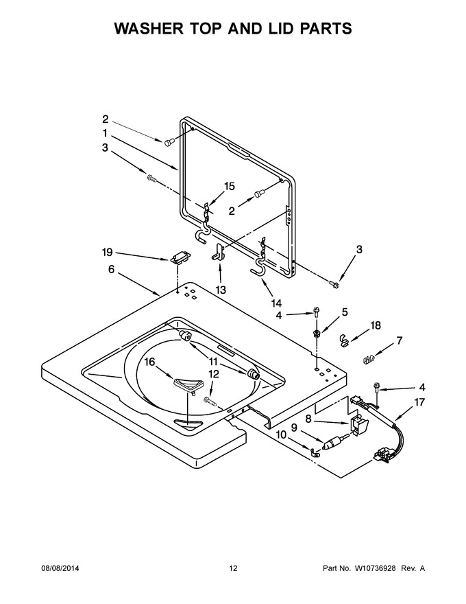 Diagram for WGT3300XQ3