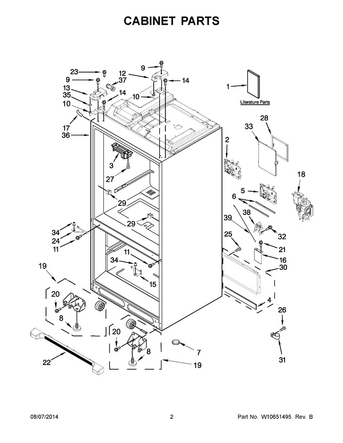 Diagram for WRF736SDAF12