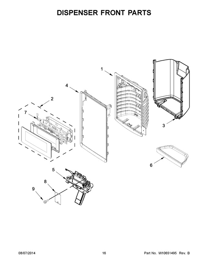 Diagram for WRF736SDAF12