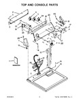Diagram for 02 - Top And Console Parts
