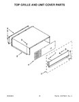 Diagram for 10 - Top Grille And Unit Cover Parts