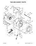 Diagram for 06 - Tub And Basket Parts