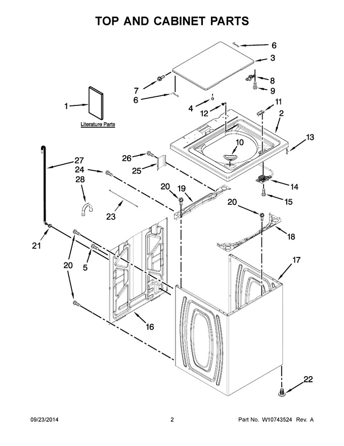 Diagram for 7MWTW9919DM0