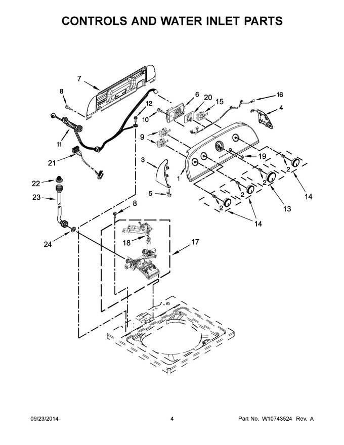 Diagram for 7MWTW9919DM0