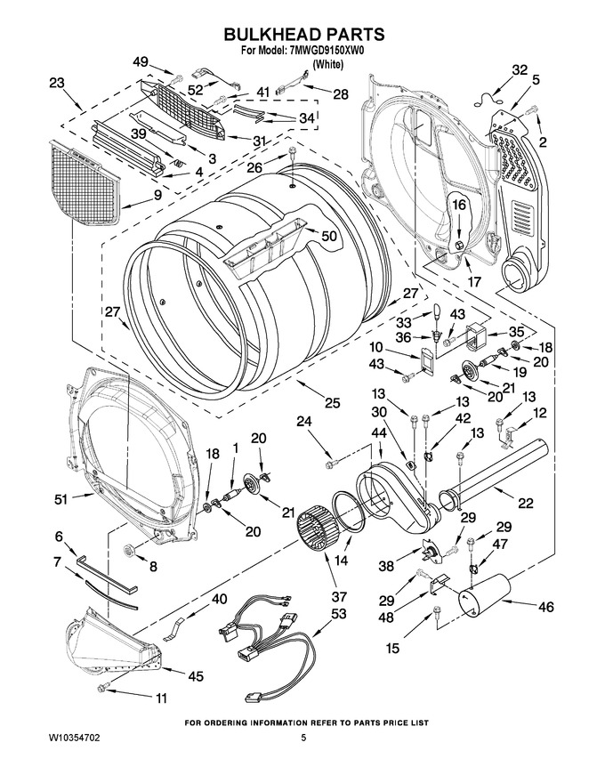 Diagram for 7MWGD9150XW0