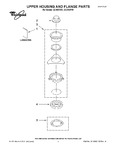 Diagram for 01 - Upper Housing And Flange Parts
