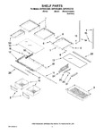 Diagram for 03 - Shelf Parts