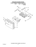 Diagram for 10 - Freezer Door Parts