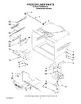 Diagram for 02 - Freezer Liner Parts