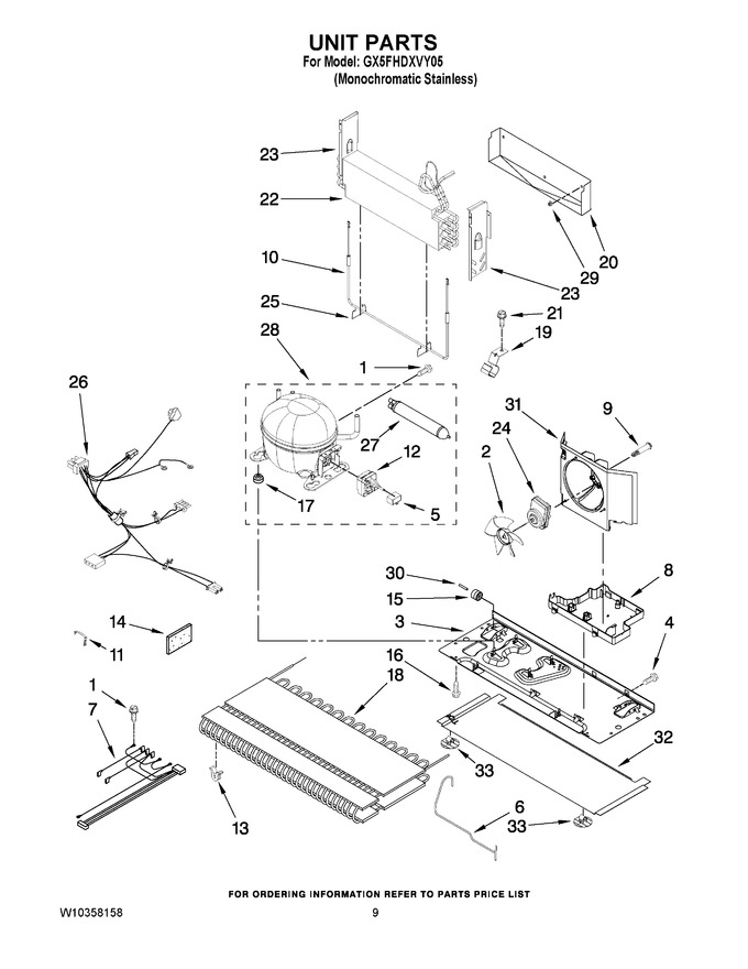 Diagram for GX5FHDXVY05