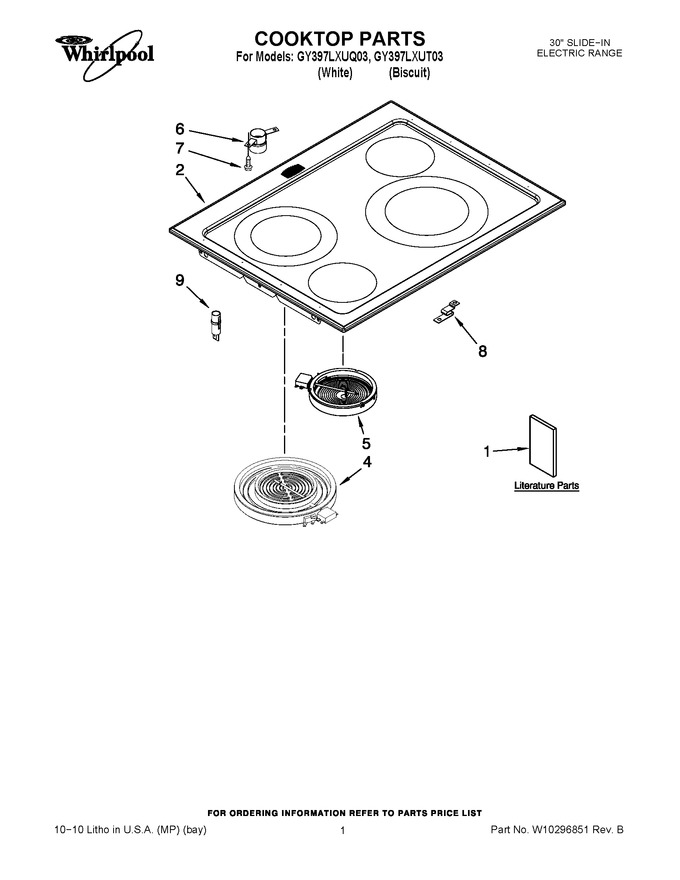 Diagram for GY397LXUT03