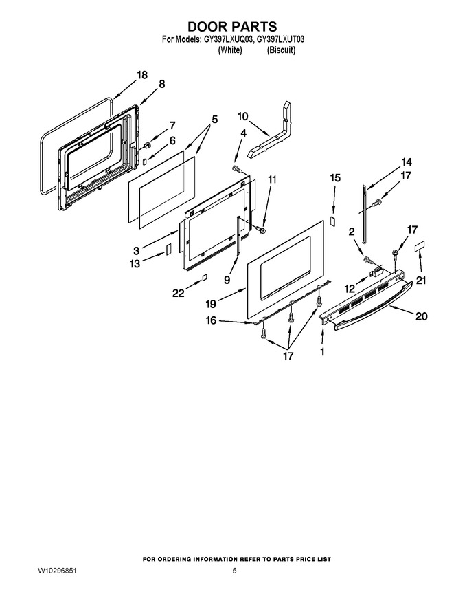 Diagram for GY397LXUT03