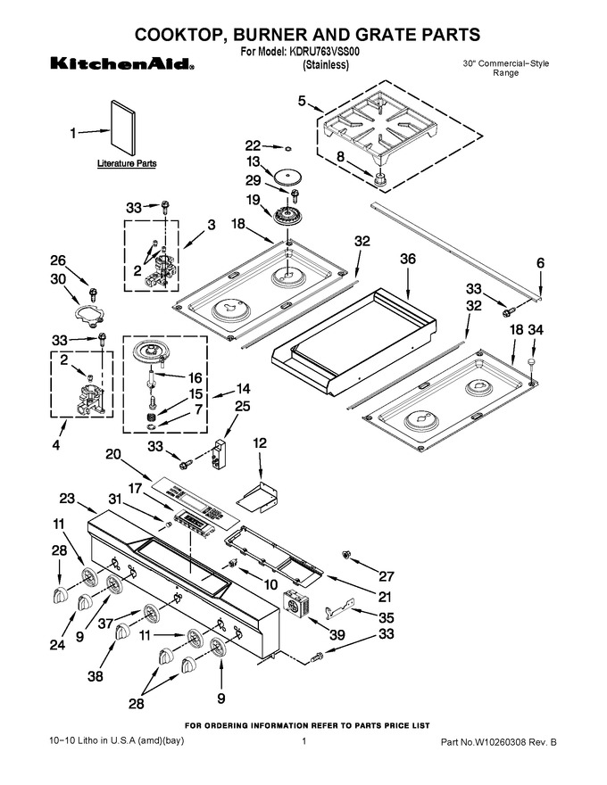 Diagram for KDRU763VSS00