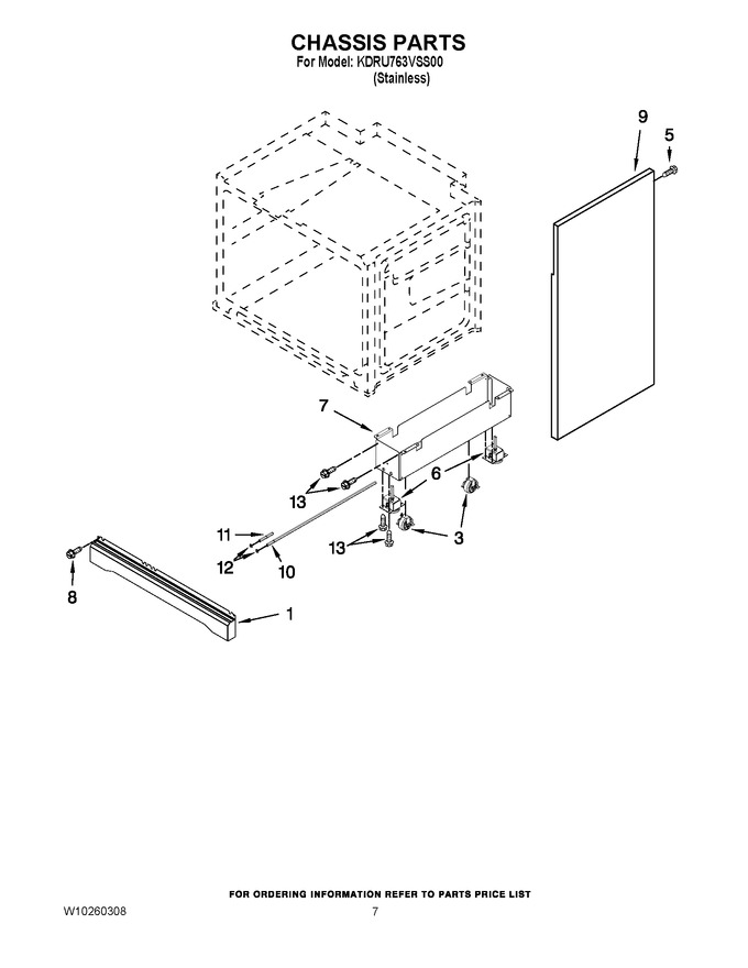 Diagram for KDRU763VSS00