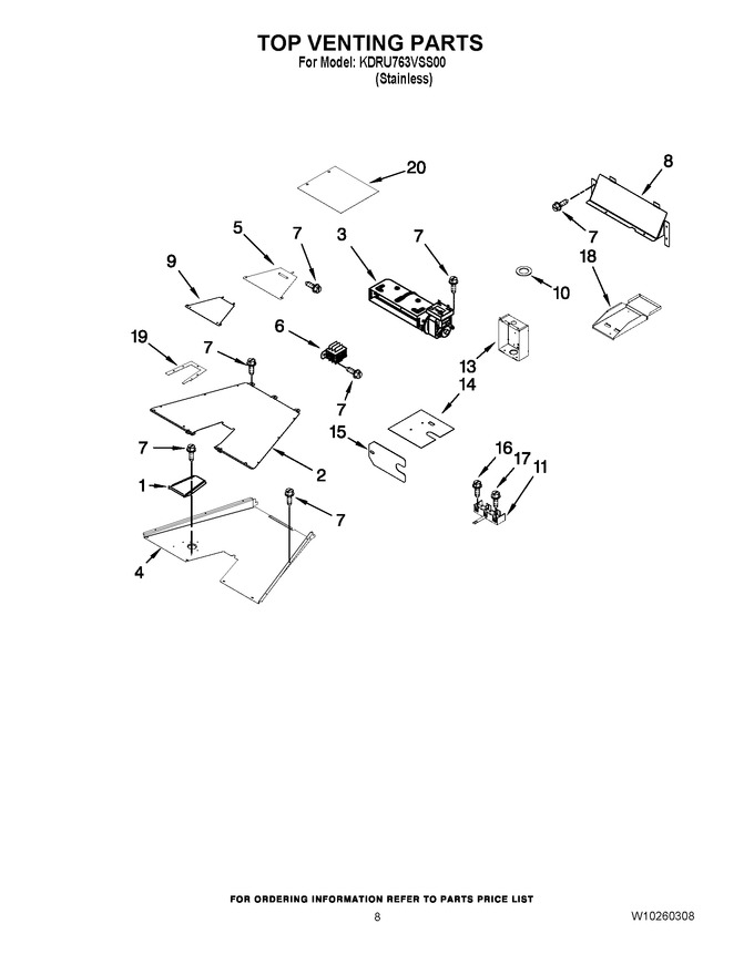 Diagram for KDRU763VSS00