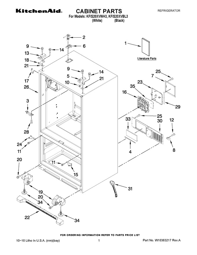 Diagram for KFIS20XVWH3