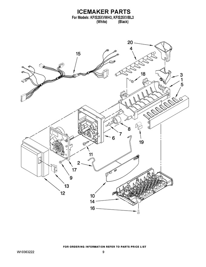Diagram for KFIS25XVBL3