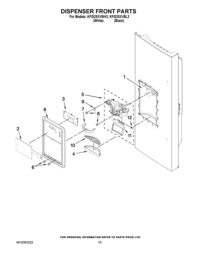 Diagram for KFIS25XVBL3