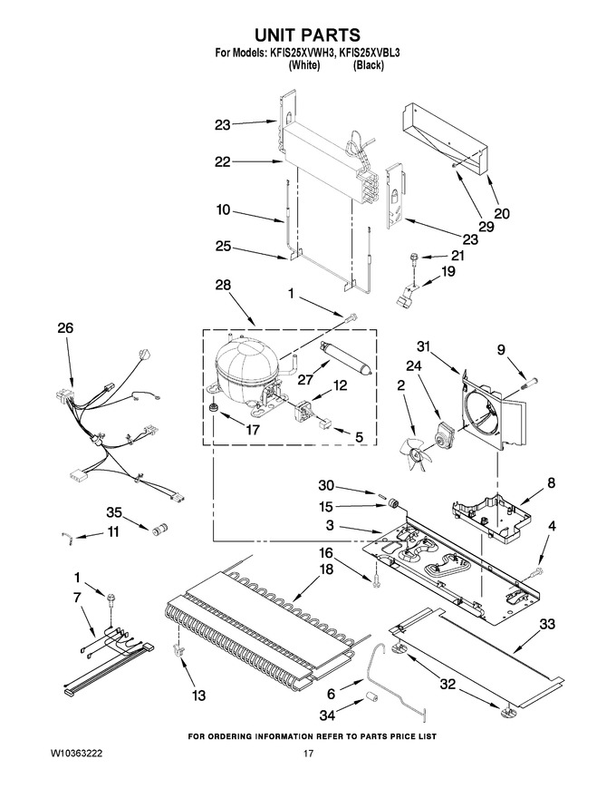 Diagram for KFIS25XVWH3