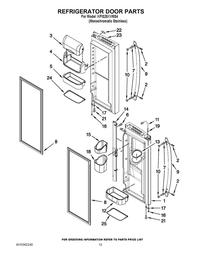 Diagram for KFIS25XVMS4