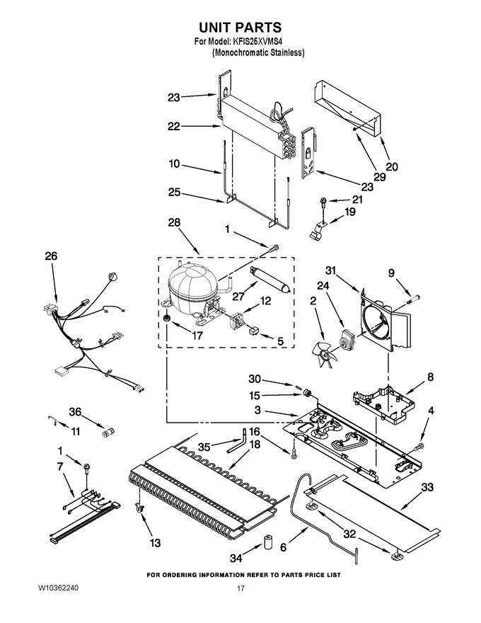 Diagram for KFIS25XVMS4