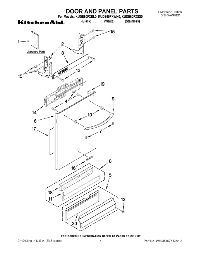 Diagram for KUDE60FXBL0