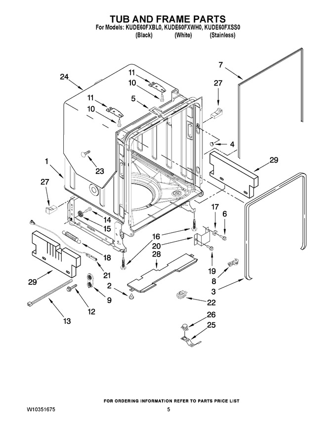Diagram for KUDE60FXBL0