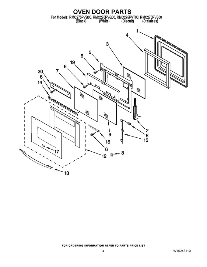 Diagram for RMC275PVB00