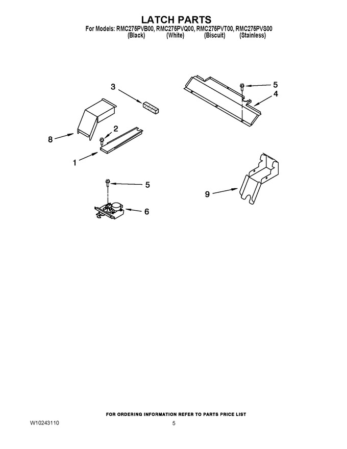 Diagram for RMC275PVT00