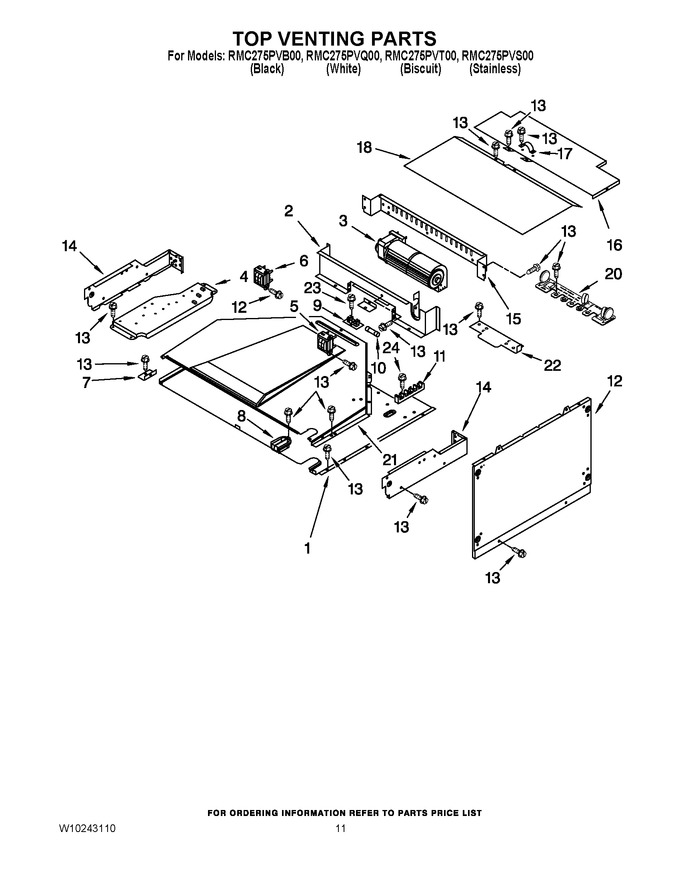 Diagram for RMC275PVQ00